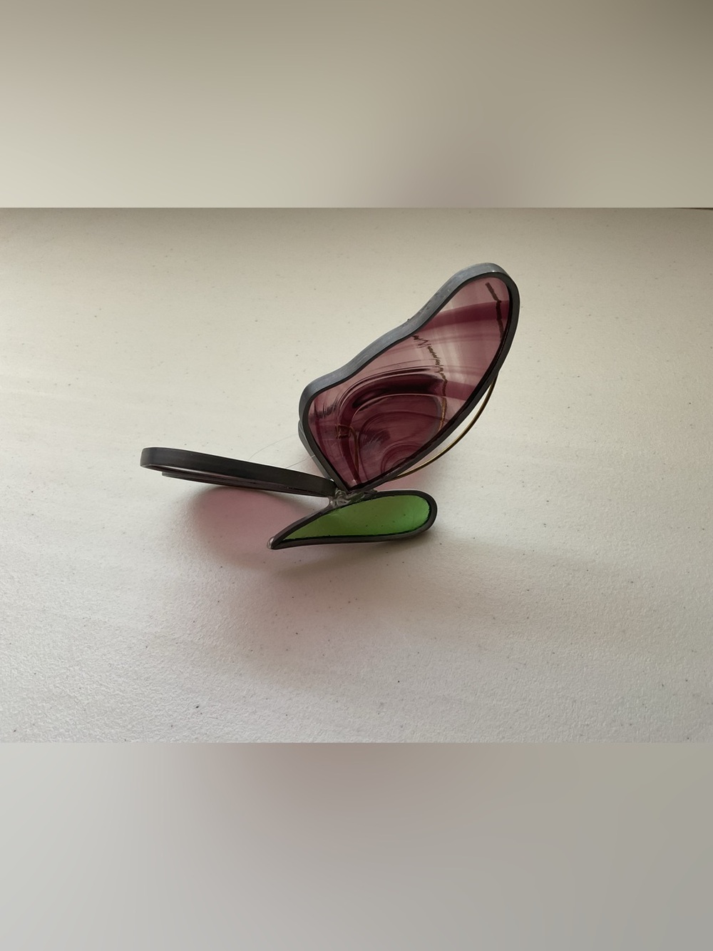 Handmade Stained Glass Butterfly - Picture 3 of 6